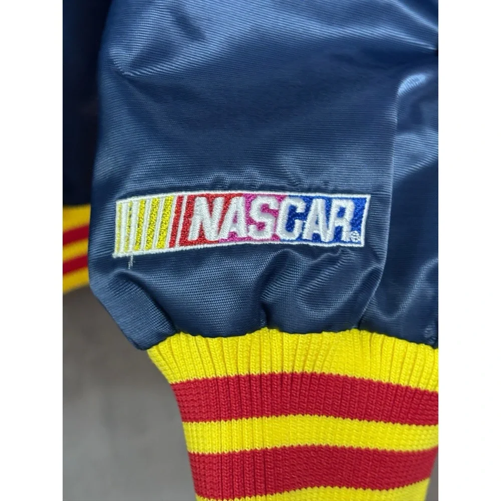 Vtg Jeff Gordon DuPont Hendricks Chase Authentics Nylon Bomber Jacket XL Nascar